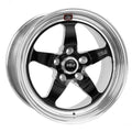Black Wheel 17x7 5x4.5 BP 4.2in. BS Non-Beadlock B4429