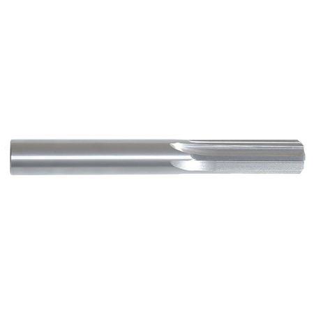 0.474x22 Solid Carbide Chucking Reamer, Straight Flute, 6 Flute F358