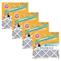 Furnace Air Filter, Width 9.75 in, Height 19.75 in, Filters (qty.) 4 D572