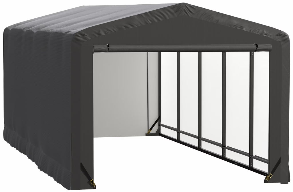 10x23x8 Gray Garage Z110
