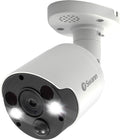 4K Ultra HD Wired Bullet Security Camera with Color Night Vision and Siren A721959