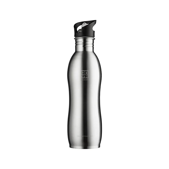 Stainless Steel Bottle Brushed Steel 1000ml A613863