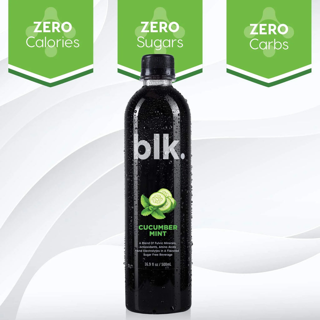 Cucumber Mint Fulvic Enriched Water 16.9oz / 500ml (12 Pack) Y56441