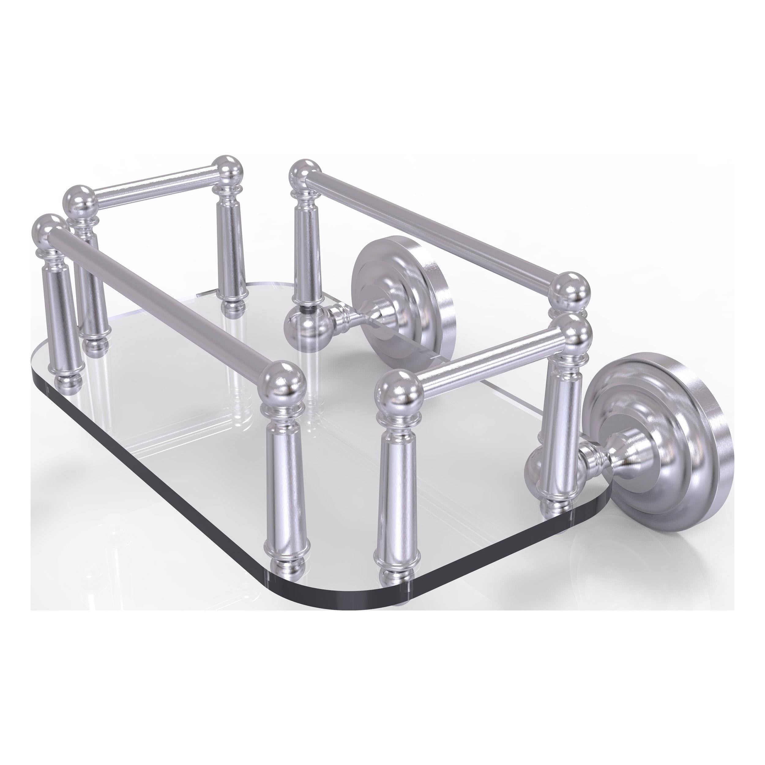 Wall Mounted Glass Guest Towel Tray B245