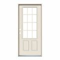 Primed Steel Prehung Back Door X174