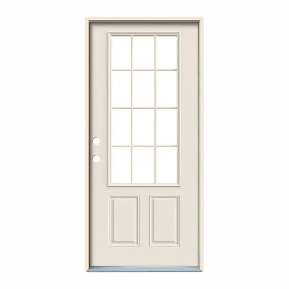 Primed Steel Prehung Back Door X174