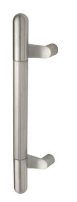 Satin Stainless Steel Post Mount Pull W982