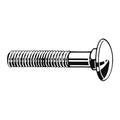 Carriage Bolt, 5/8-11, 5In, Zinc, PK50 P3871