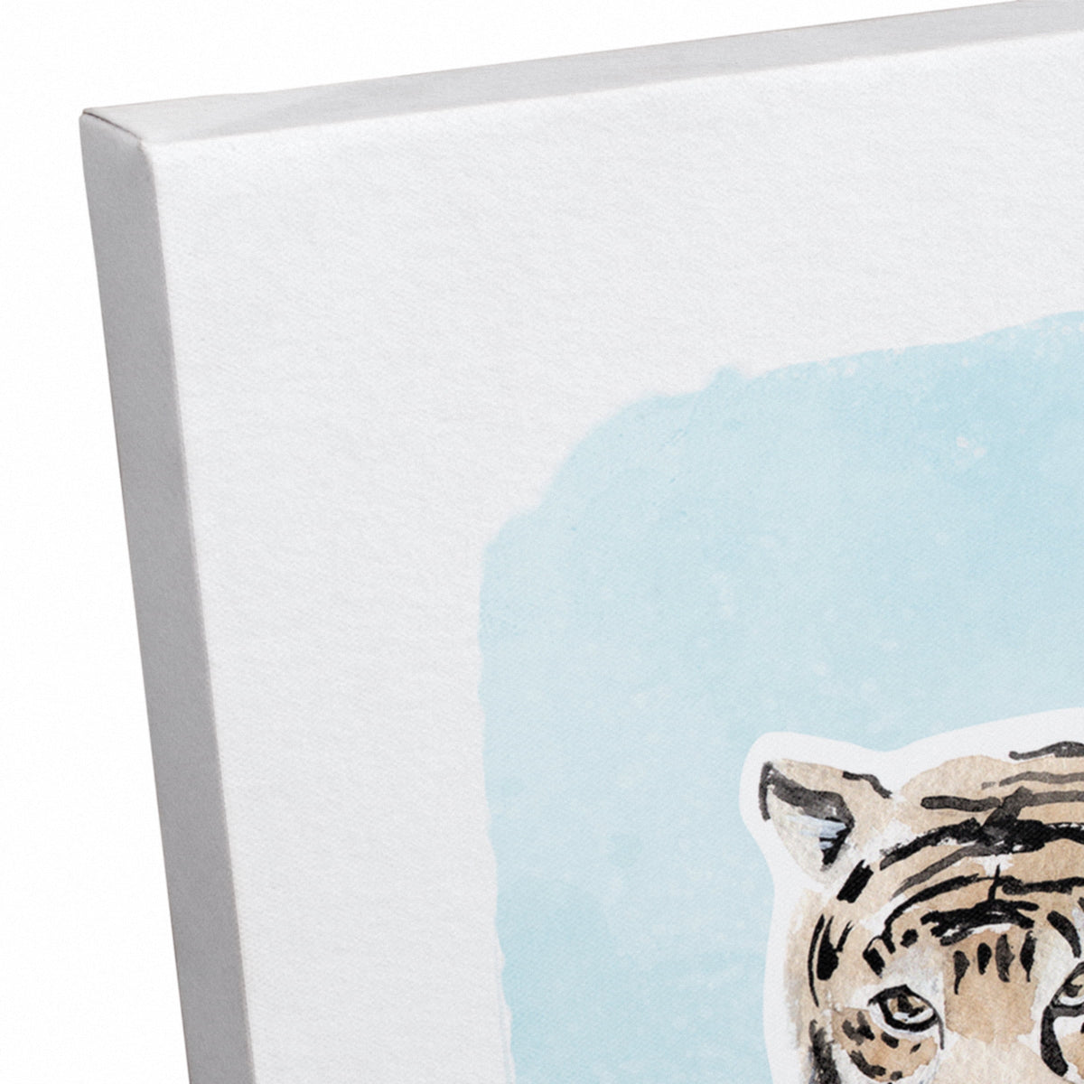 Watercolor Tiger Canvas Wall Art W127