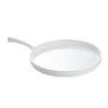Lime Green Sand Cast Aluminum Pizza Tray with Handle I45066