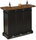Black Bar with Wood Top V611724