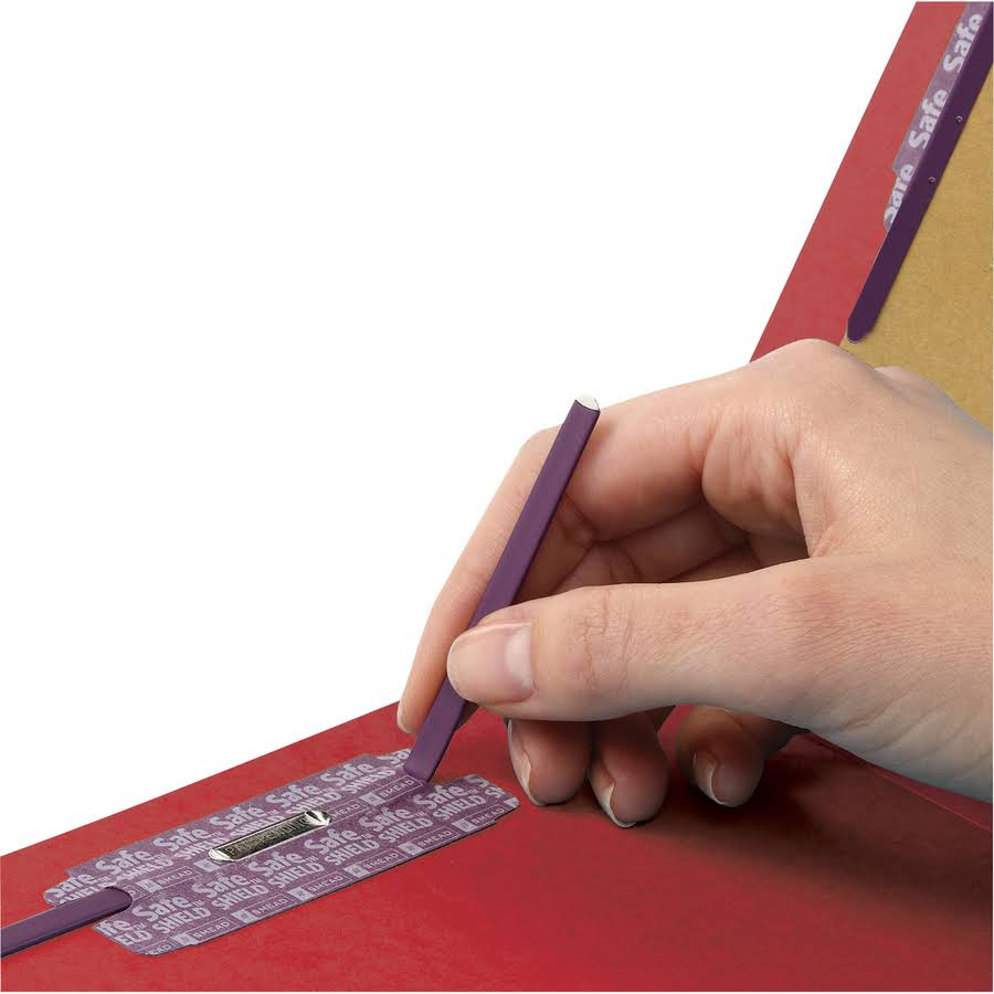 Colored Pressboard Classification Folders with Fastener E58555
