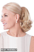 Swirl Curl Hair Piece, Size 000, Dark Red I50964