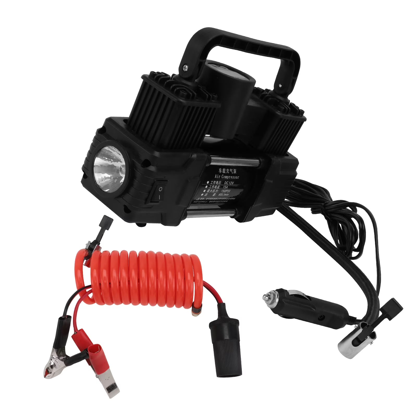 Portable Vehicle-mounted Tire Inflator Pump Y10962