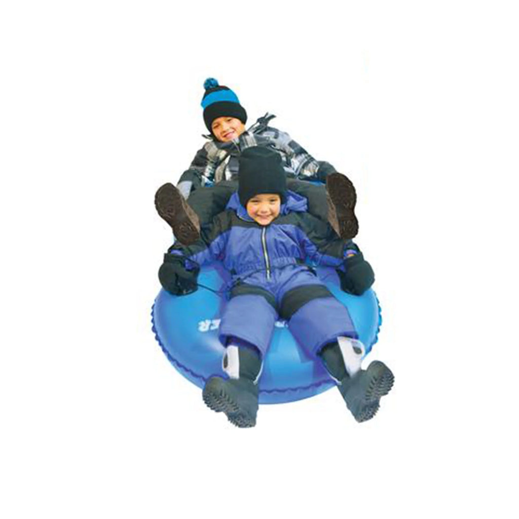 Blue Inflatable Snow Tube Sled for 2 Riders N723