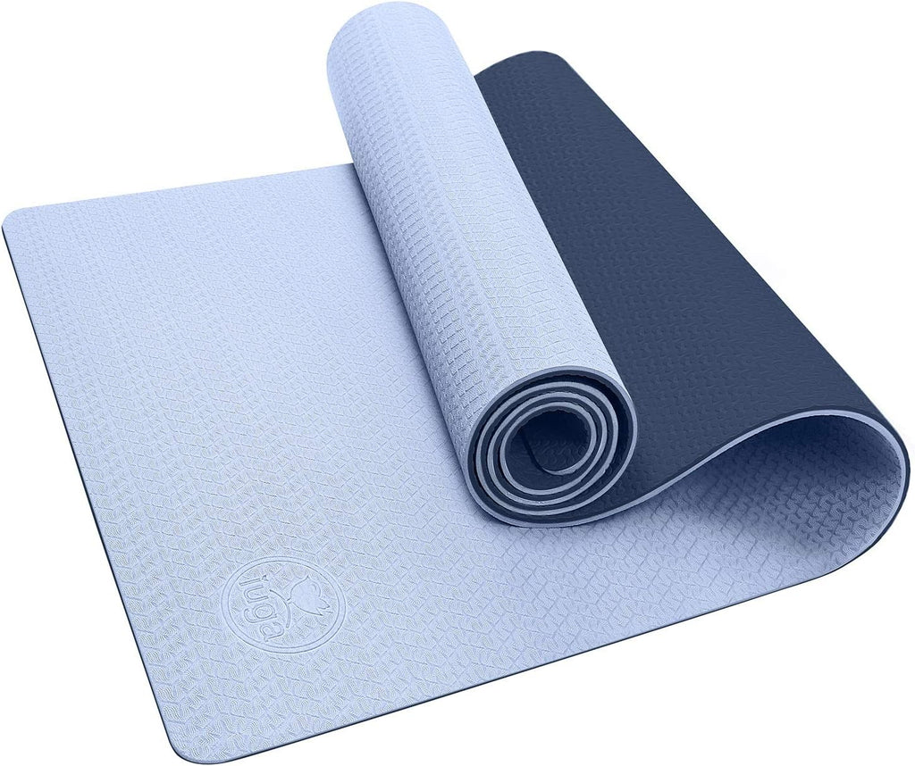 Non Slip Textured Yoga Mat with Carrying Strap V65338
