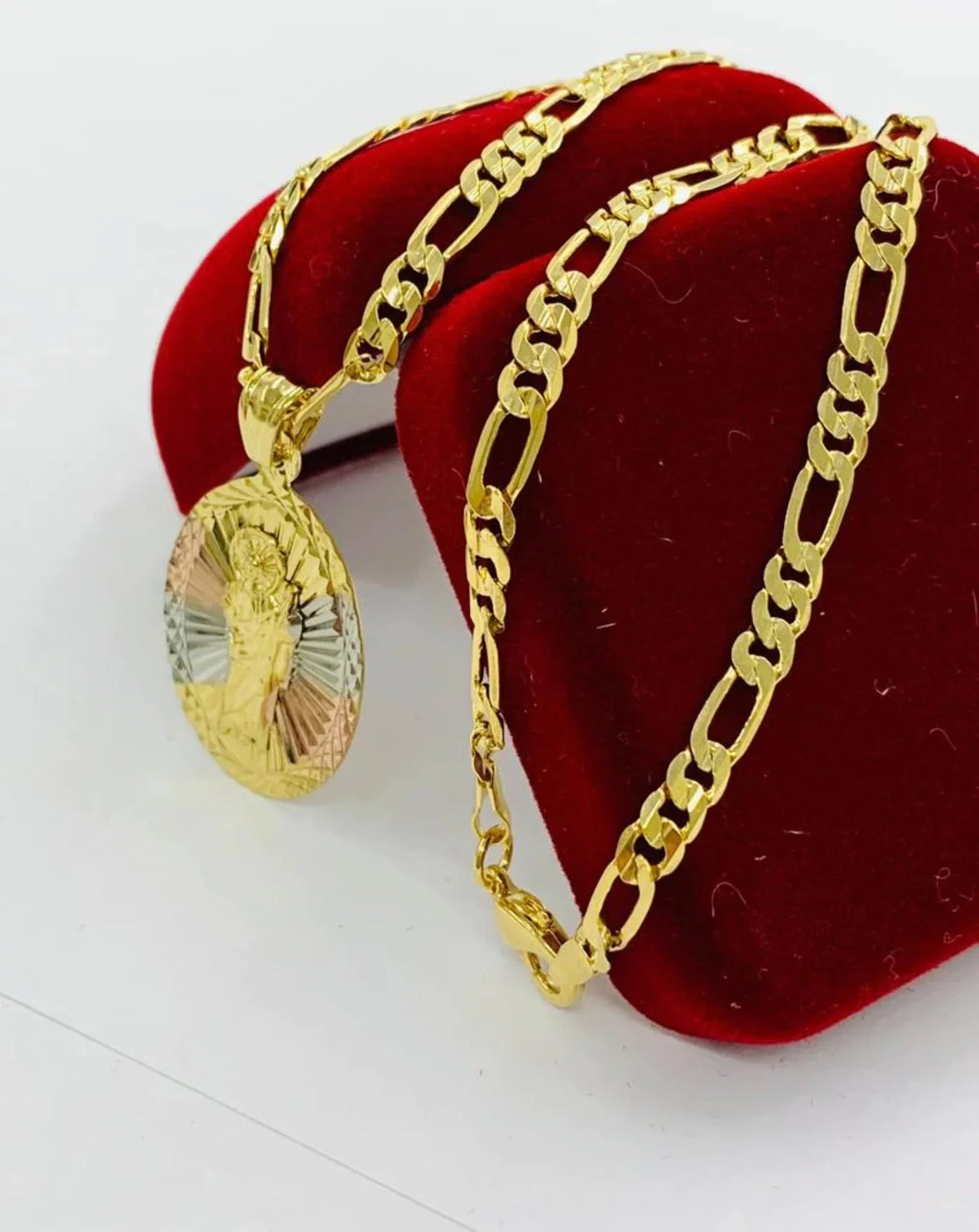 20" Gold Filled Saint Jude Pendant Necklace Z180
