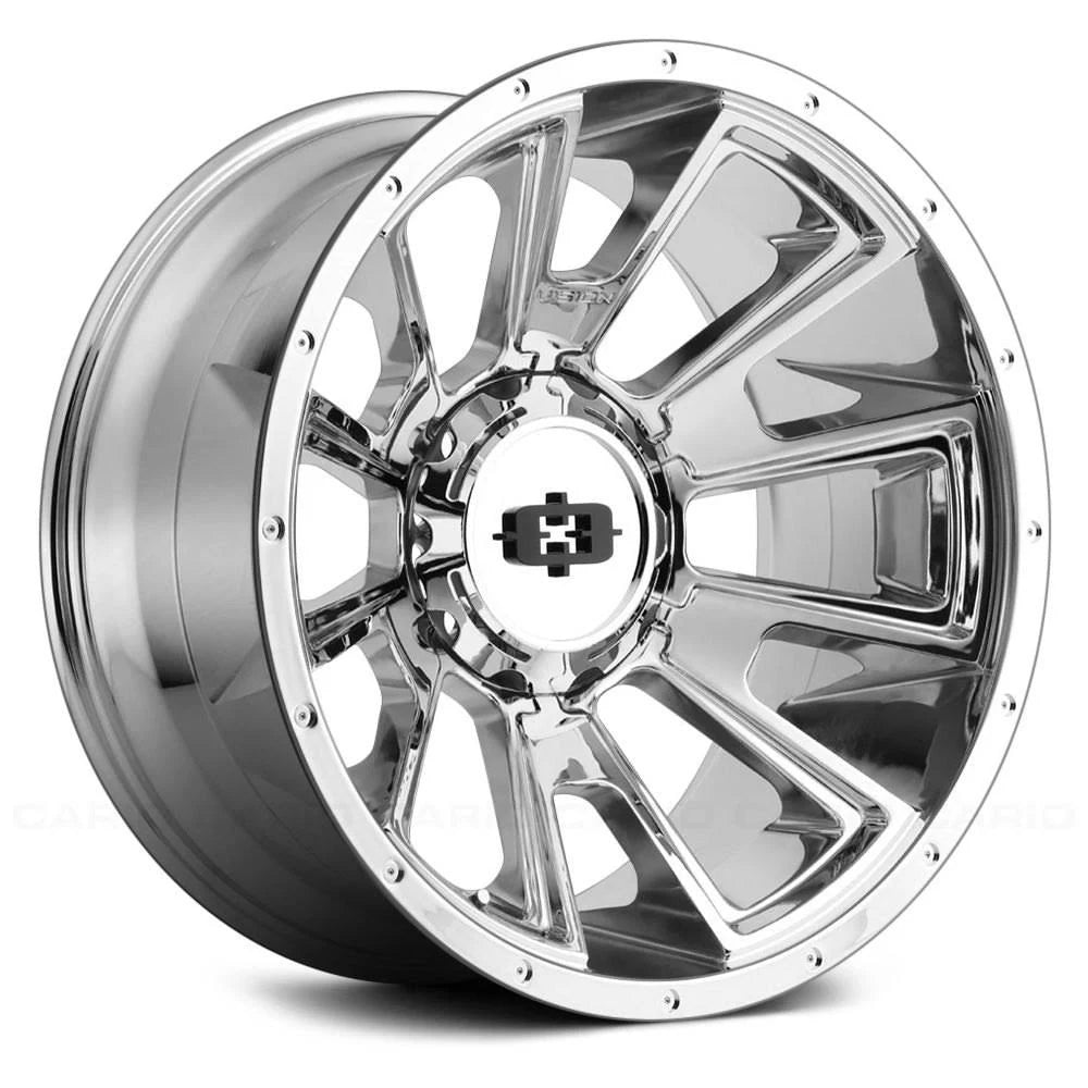 Chrome 20x12 6x135/6x139.7 Wheel S33187