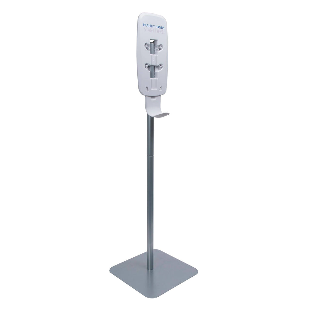 Polished Chrome Hand Sanitizer Dispenser Stand V485