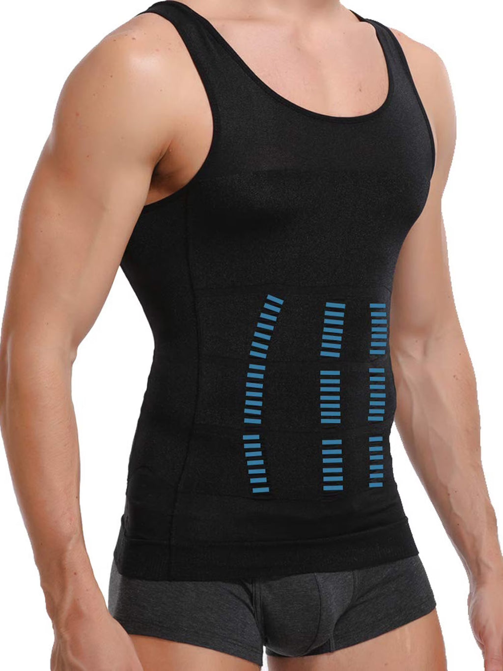 Mens Compression Undershirt Vest C31827