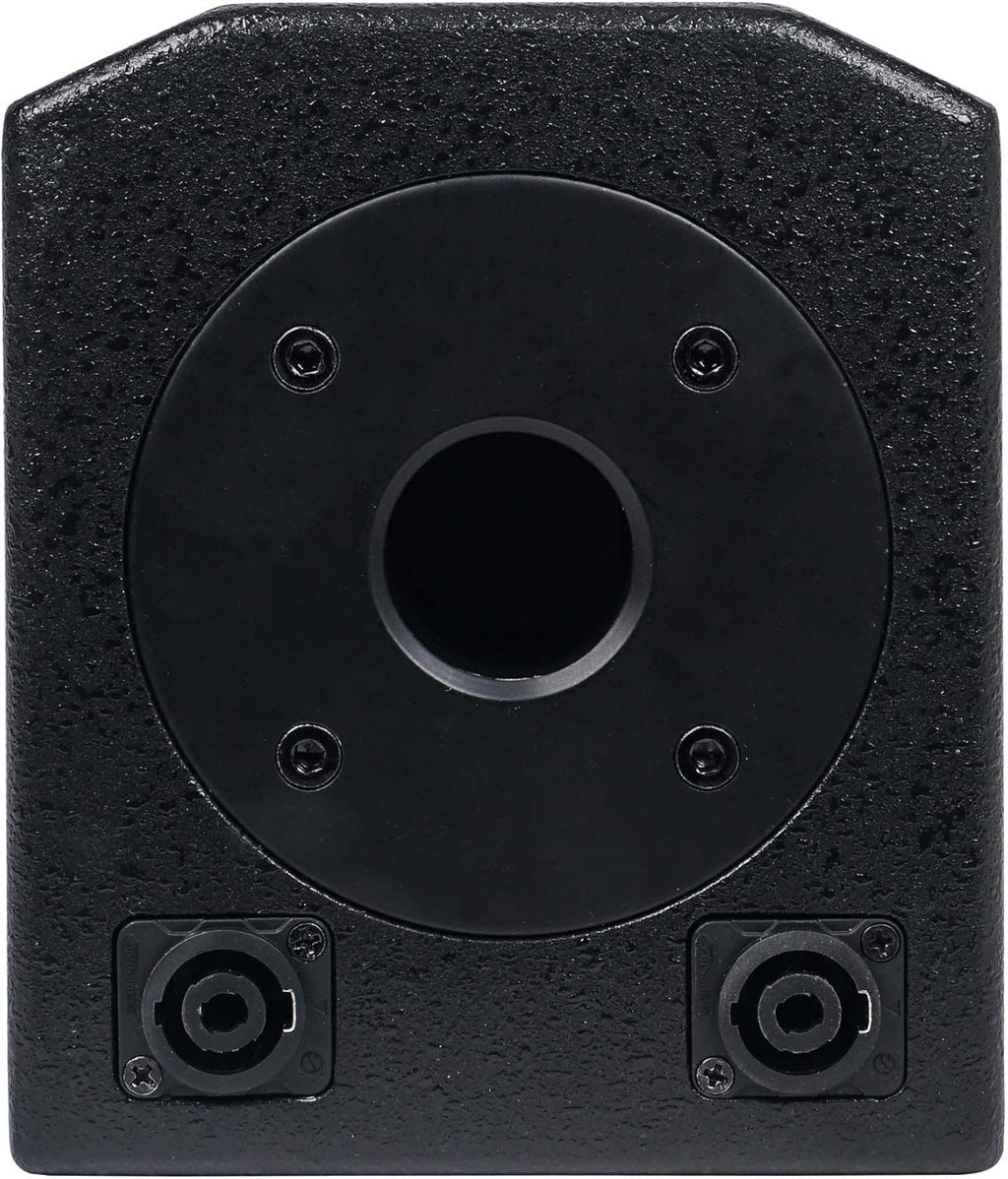 Pair of Passive Wall-Mount Column Mini Line Array Speakers with 4 x 5” Woofers, Black K1100