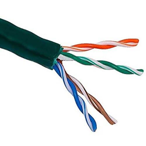 Green CAT 5e UTP Bulk Cable 1000 ft U918338
