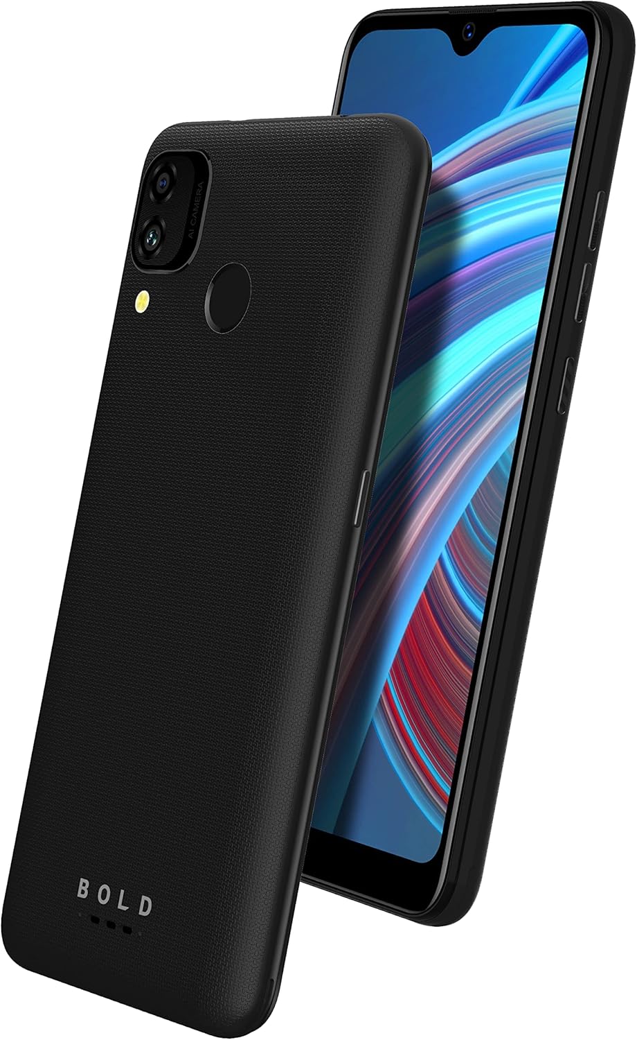 Black 6.1" HD+ Infinity Display 32 GB Dual 13MP Camera Smartphone Q373724