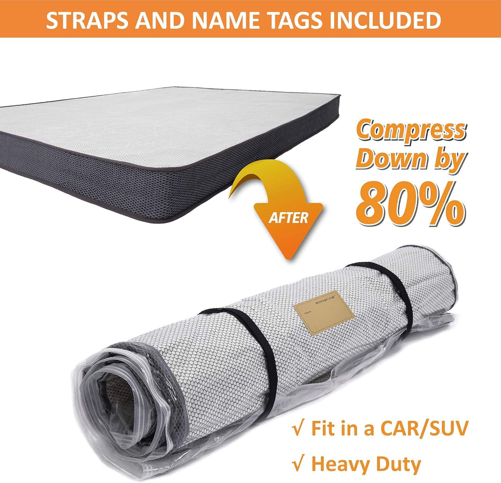 Mattress Vacuum Sealable Bag with Straps N76248