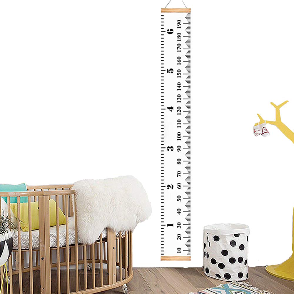 Removable Canvas Height Chart Ruler, Pack of 2 K9926