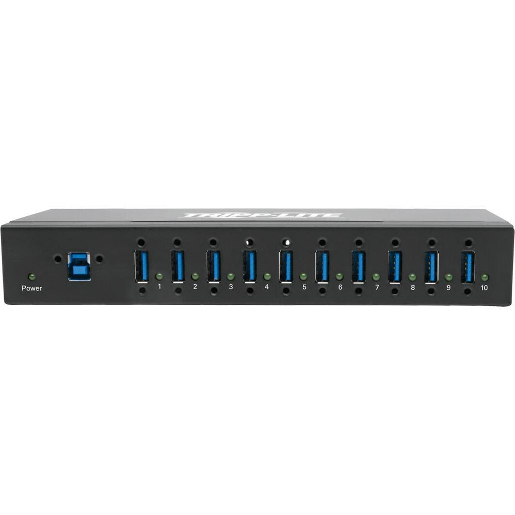 Iron Housing USB 3.0 Mountable Hub with 10 Ports Q689349