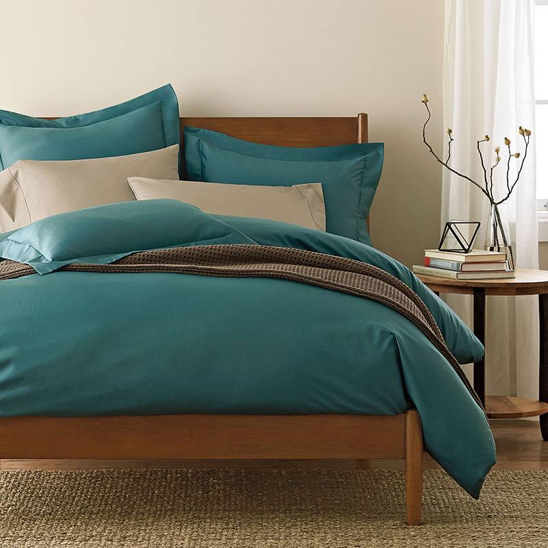 Blue Jay Full Cotton Sateen Duvet Cover D3648