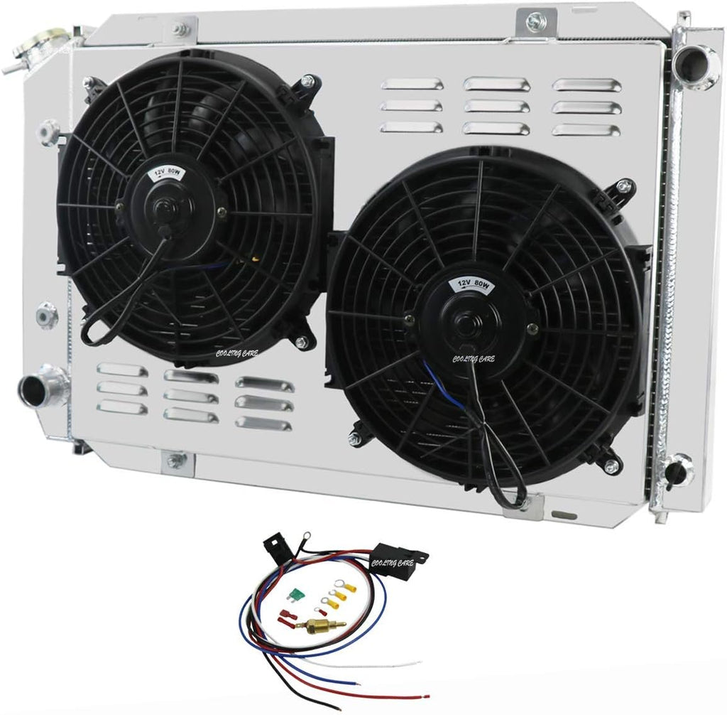 3 Row Core Radiator with Shroud and 2 x 12'' Fan J9105