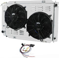 3 Row Core Radiator with Shroud and 2 x 12'' Fan J9105