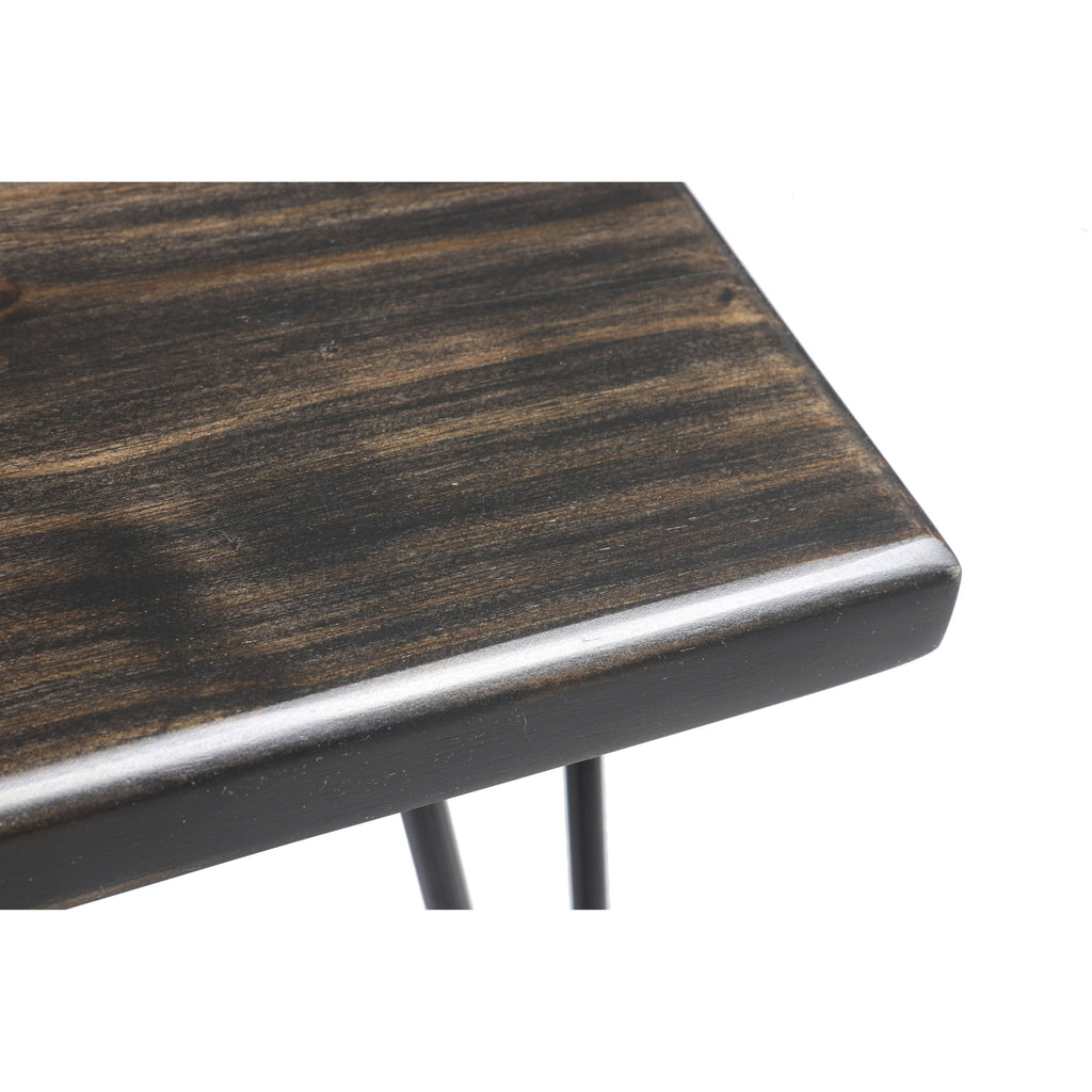 Wood Bench - Ebony J8093