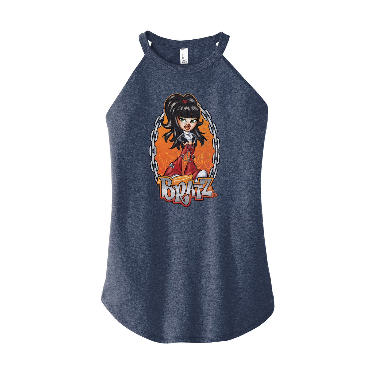 Juniors High Neck Tank Top S771912