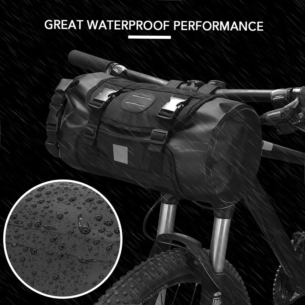 Waterproof Bike Handlebar Bag, 11L Capacity L916702