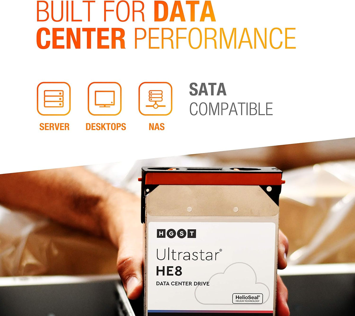8TB 7200RPM 128MB Cache SATA 6.0Gb/s 3.5-Inch Enterprise Hard Drive HDD M83992