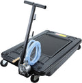 17 Gallon Low Profile Oil Drain Pan with Pump 8' Hose H8827