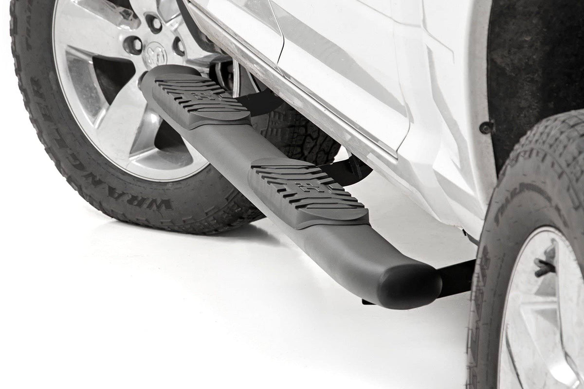 Oval Nerf Step Bars for Ram 1500 Crew Cab M696