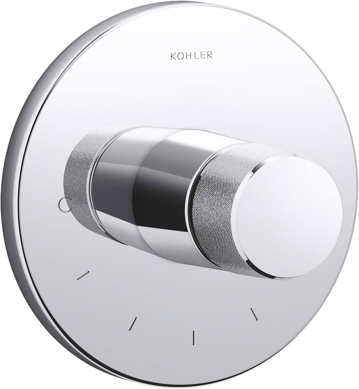 Polished Chrome Thermostatic Valve Trim D3008