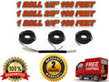 3 Rolls 100ft ea Split Cable Wire Loom Tubing Conduit A86960