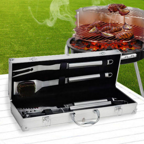 BBQ Accessories Carrying Case (4 Pieces) I374319