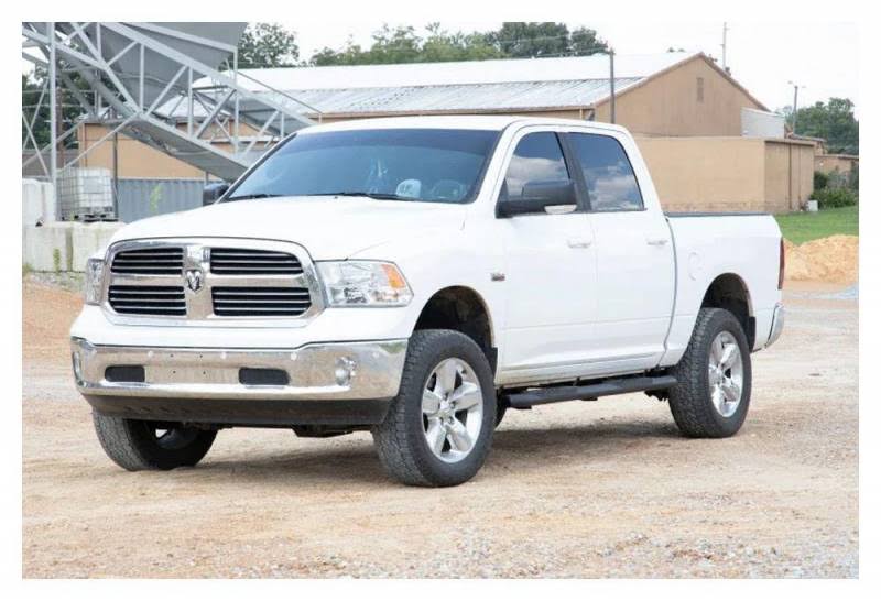 Oval Nerf Step Bars for Ram 1500 Crew Cab M696