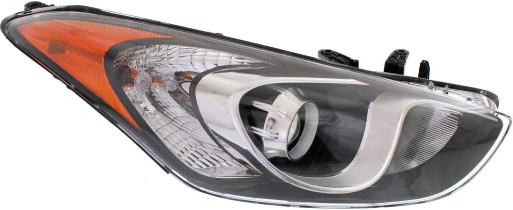Hyundai Elantra GT Headlight Assembly 2013-2017 Passenger Side J2896