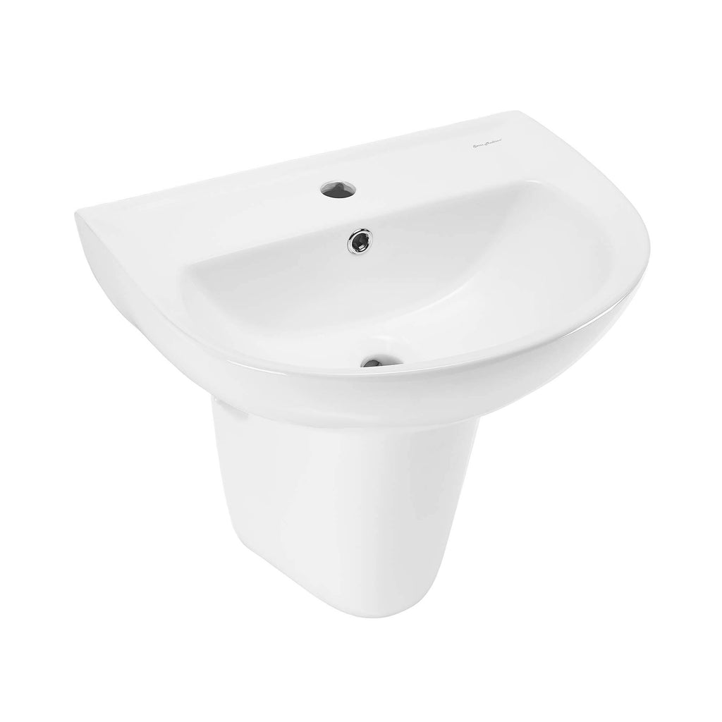 Glossy White Wall Mount Sink N5172