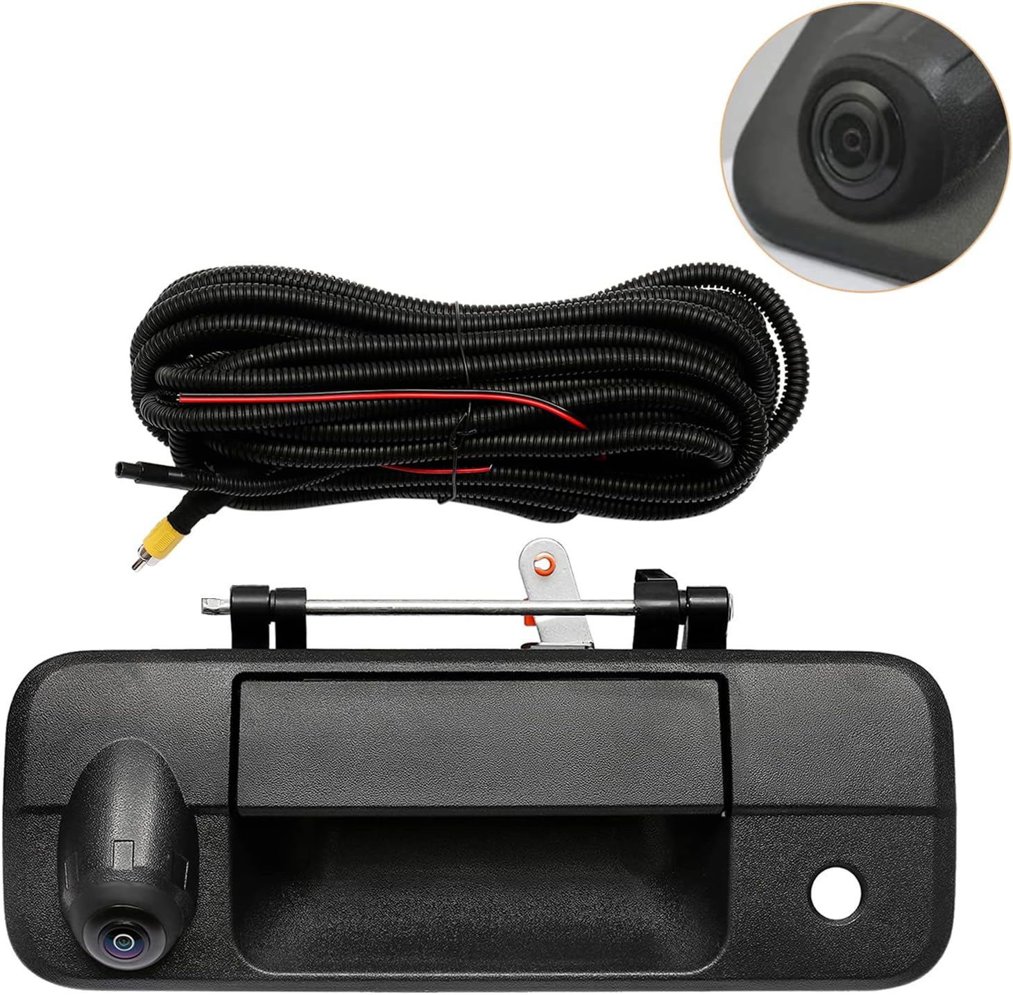 Chrome Backup Camera Tailgate Door Handle with Key-Hole for Toyota Tundra Y271