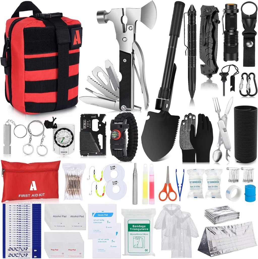 232 pcs Professional Survival First Aid Kit W583966