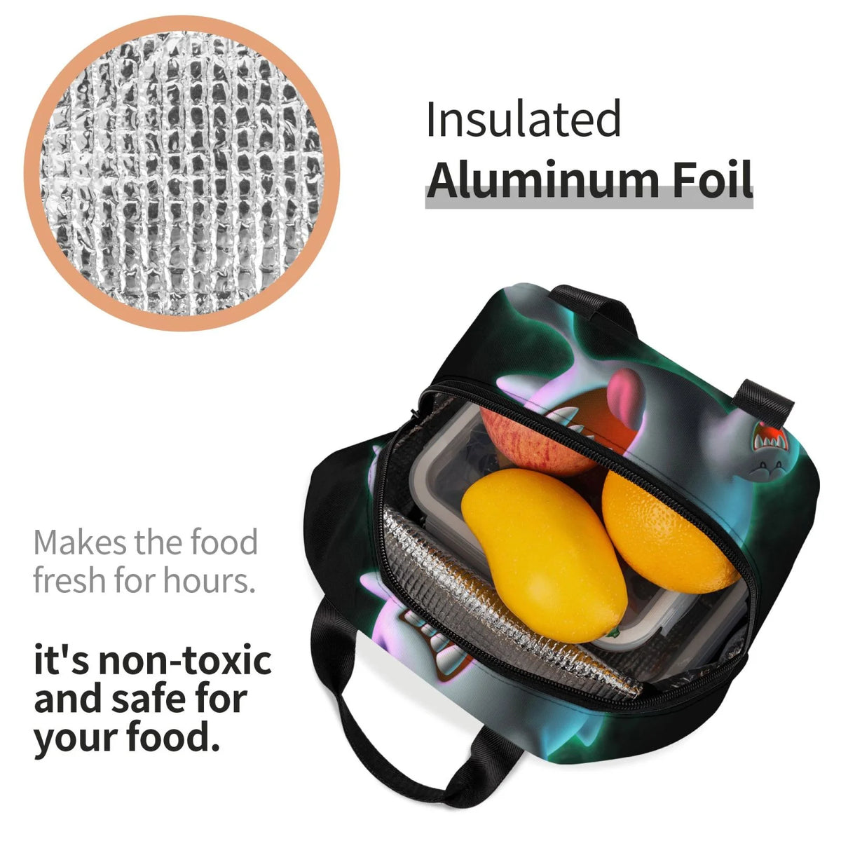 Insulated Lunch Bag Cooler Lunch Box S2093