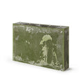 Dark Green Rectangular 5-Wick Pillar Wax Candle R6785