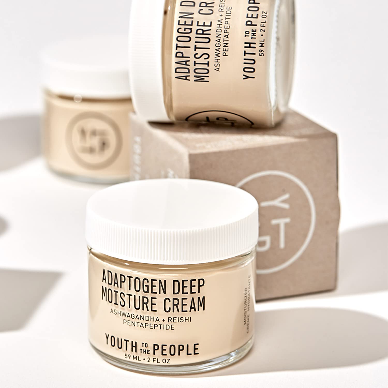 Adaptogen Deep Moisture Cream 2oz Pack of 2 V470392